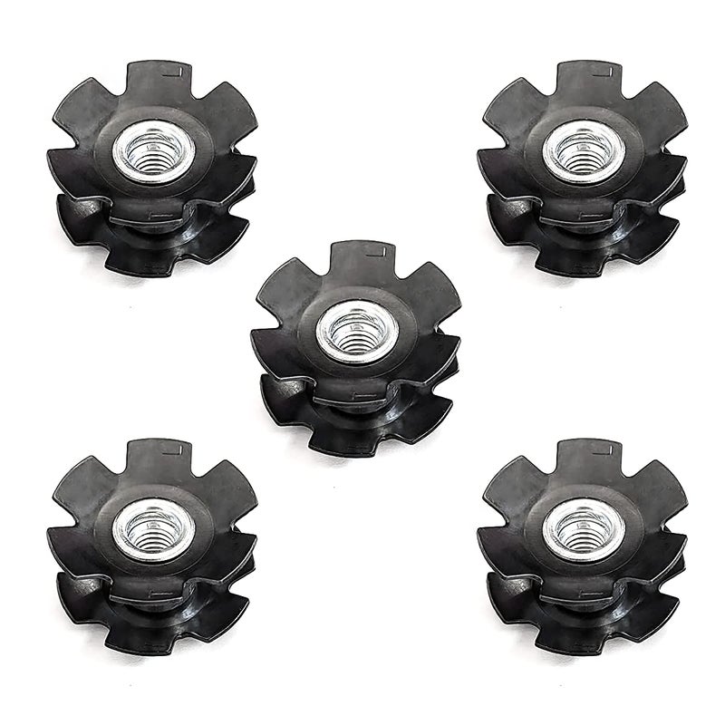 ONIPAX 5pcs/Bag Star Nut MTB Road Bike Headset for Fork 1-1/8""(28.6mm) - Image 1